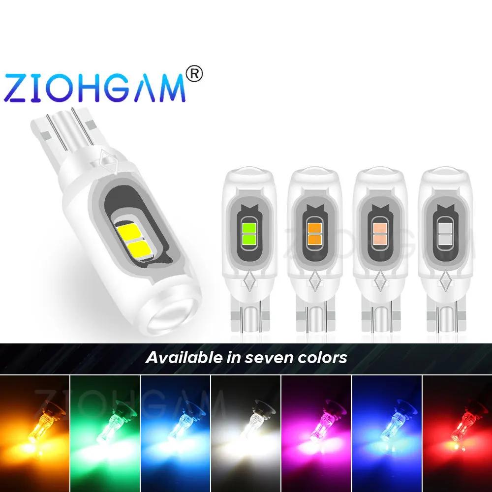 ZIOHGAM LED ÷ Ʈκ  194 ̴ ǳ  ȣ  ȣ , 12V ڵ Ĺ̵, T10 W5W, 2 